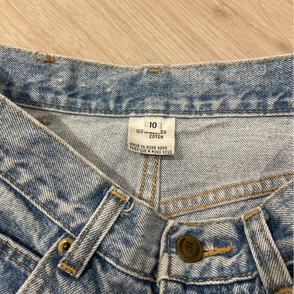 Vintage Express Alfred Sung Denim Skirt - Picture 2 of 5